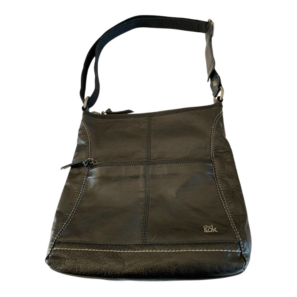 The Sak Vintage Black Leather Bag